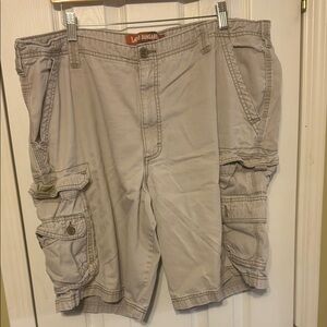Lee Tan Cargo Shorts Relaxed Fit Outdoor